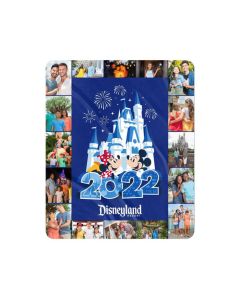 2022 Mickey Castle Personalized Photo Blanket