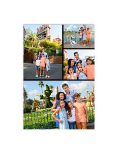 Four Photo Collage Print