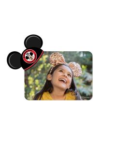 Black Vintage Mickey Ears Custom Magnet