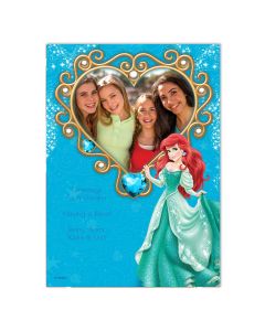 Disney Ariel Heart Custom Card