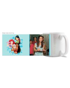 Ariel Moana Mulan Engraved 20 oz Mug