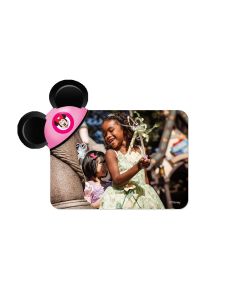 Pink Mouseketeer Hat Personalized Mickey Ears Magnet