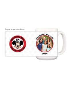 Dated Vintage Mickey Mouse Personalized Mug