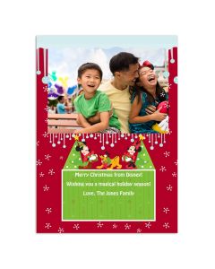 Disney Mickey Mouse & Friends Christmas Personalized Card