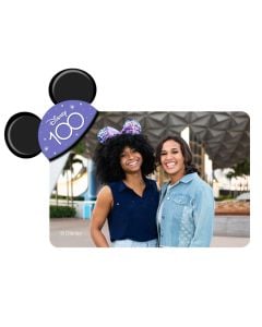 Disney 100 Logo Mickey Ears Magnet