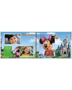 Disney Theme Parks Custom Photo Book