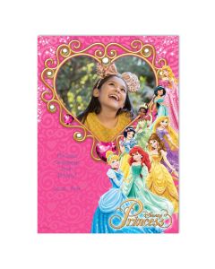 Disney Princess Heart Customized Card
