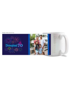 70th Anniversary Fireworks Engraved 20 oz Mug