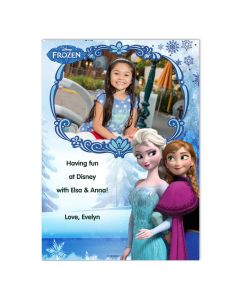 Disney Frozen Anna & Elsa Custom Card