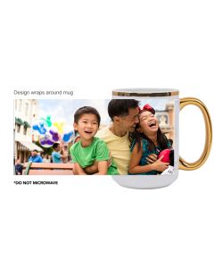 Gold Photo Mug