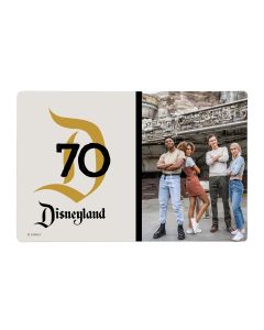70th Anniversary Gold Photo Magnet