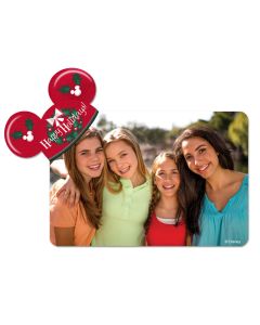 Happy Holidays Mickey Ears Magnet