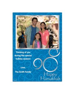 Happy Hanukkah Customized Card
