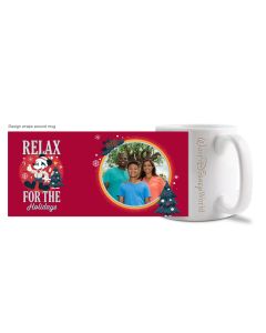 Relax Mickey Engraved 20 oz Custom Mug