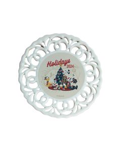 Dated Holiday Custom Ornament