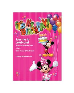 It's My Birthday Pink Custom Card