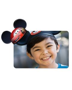 Lightning McQueen Mickey Ears Magnet