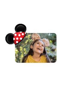 Minnie Mouse Polka Dots Mickey Ears Customized Magnet
