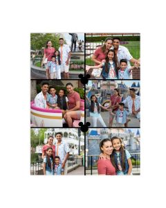 Mickey Head Six Photo Collage Print