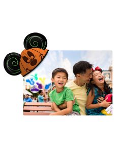 Pumpkin Mickey Ears Personalized Place Mat