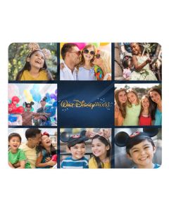 Walt Disney World Park Logo Sherpa Customized Photo Blanket