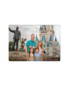 Walt Disney World Park Logo Custom Metal Print