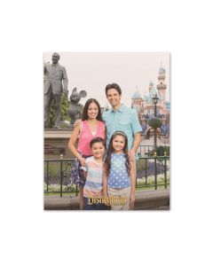 Disneyland Park Logo Customized Wood Block Print