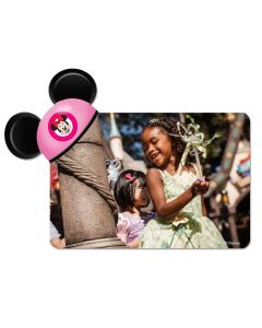 Pink Mouseketeer Hat Mickey Ears Magnet