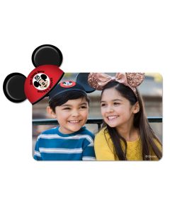 Red Vintage Mickey Ears Magnet