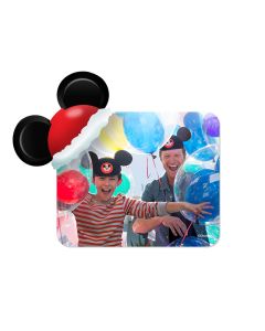 Santa Hat Mickey Ears Customized Coaster