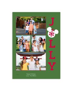 Tree Farm Jolly Personalized Card