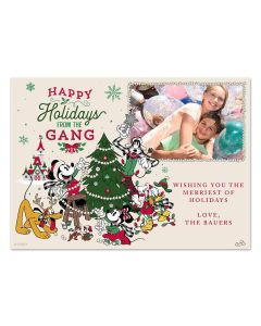 Tree Farm Holidays Gang Customized Card
