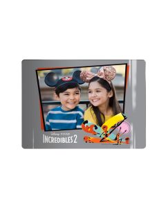 Incredibles 2 Gray Custom Metal Print