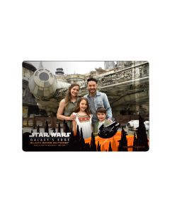 Star Wars Galaxy's Edge Personalized Metal Print