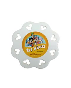 1st Visit Button Ornament