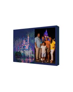 Castle Night Photo Canvas