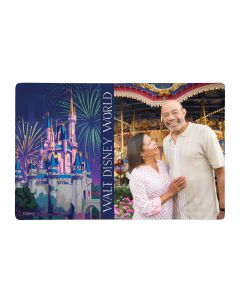 Castle Night Photo Magnet