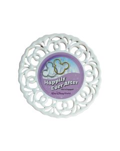 Happily Ever After Button Ornament